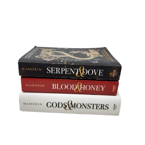 Serpent & Dove Complete Trilogy Shelby Mahurin Blood & Honey Gods & Monsters - Picture 1 of 13